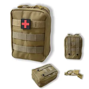 Emt Bag Molle Tactical First Aid Kit, Multi-Functional Medical Emergency Pack, Carlben (bag Only), Durable & Portable Design