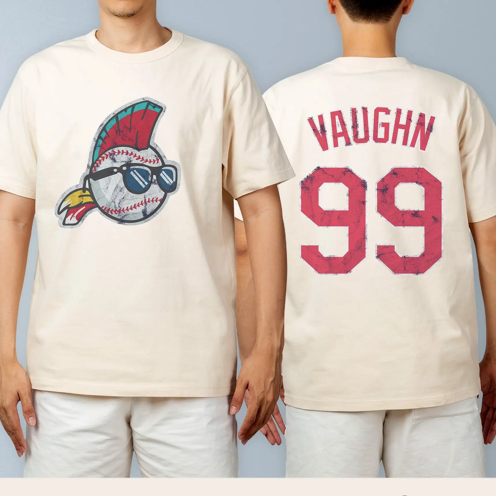 Flying Baseball Head With Sunglasses Shirt, Major League Rick-yyyy T-Shirt - Major League Fans T-shirt Sweatshirt Hoodie Unisex
