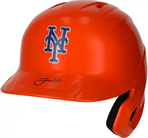 Jeff McNeil New York Mets Autographed Alternate Chrome Rawlings Mach Pro Replica Batting Helmet - Fanatics Exclusive - Fanatics Authentic Certified