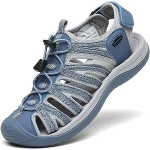 Women's Closed Toe Hiking Sandals Walking Water Sandal Comfort Athletic Sport Outdoor Sandals