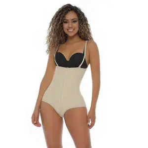 Classic Bottom Firm Body Shaper With Front Zipper