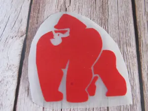 Wildlife Lover? Get this Durable Gorilla Decal for your Car Exterior Accessories