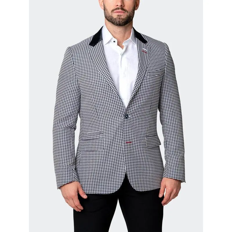 Maceoo Blazers.Maceo | Blazer Socrate Evo Glitz Blue