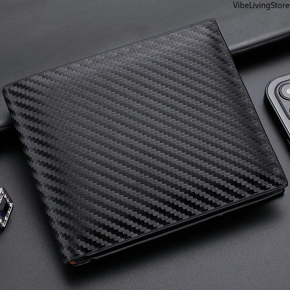 Men's Durable PU Leather Bifold Wallet - Minimalist, Lightweight, Multi-Functional Textured Card Holder with Zipper Wallet Design Coin Pocket for Casual Daily Use, Mens Gifts, Pu Leather Wallet