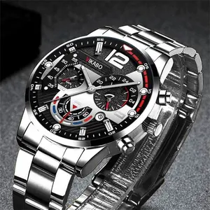 New Arrival Fashionable Stainless Steel Strap Quartz Watch, Suitable For Daily Wear As A Gift For Students Returning To School