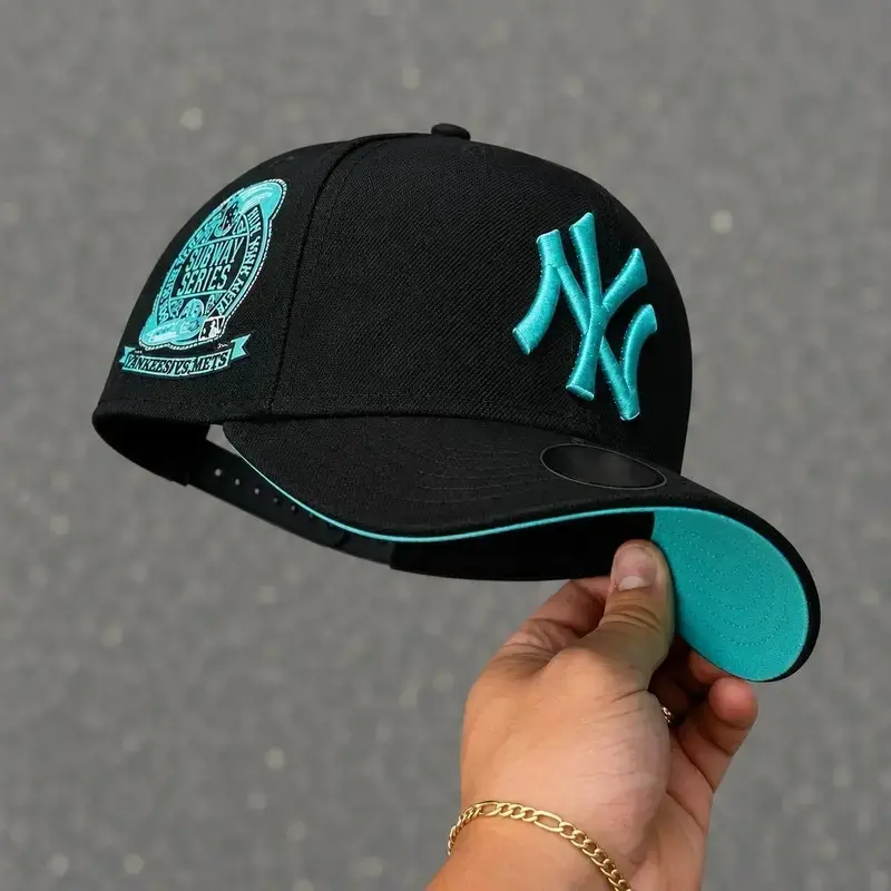 Elevate Your Style with New Era MLB 59FIFTY Snapback – Yankees/Dodgers Anniversary Edition, Classic Flat Brim Cap