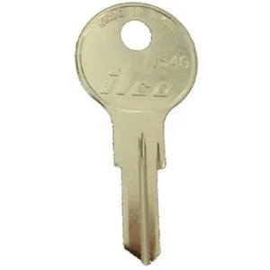 Kaba N54G Metal Replacement Key Blank & Cam Security Lock - Pack of 10