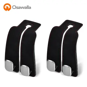 Car Seat Headrest Hooks for Purses and Bags, 2026 New Car Purse Hook Seat Back Hanger Storage Organizer, Leather Purse Hook for Car