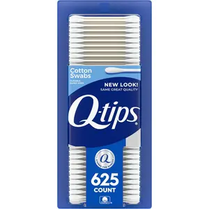 Q-Tips Cotton Swabs for Hygiene and Beauty Care Original Cotton Swab Made with 100% Cotton 625 Count, WHITE Unilever