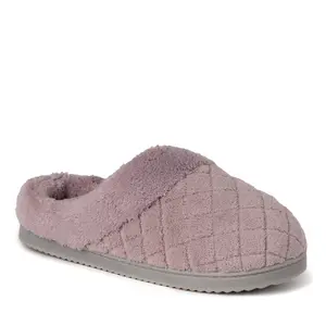 Dearfoams Women's Libby Quilted Terry Clog House Slipper