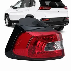 Left Driver Outer Tail Light For 2014 15 16-2018 Jeep Cherokee Rear Lamp Red New