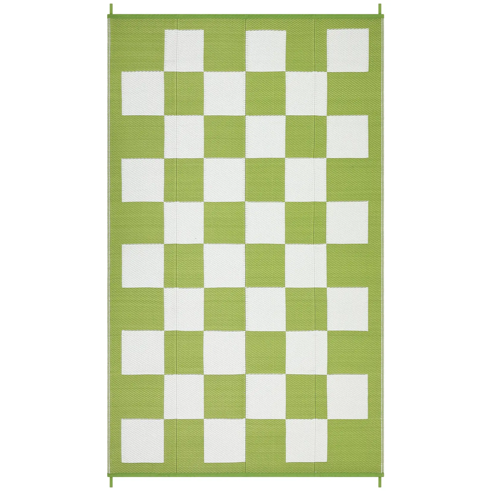 Waterproof Outdoor Patio Rug – Reversible Modern Plaid Carpet – Durable, Lightweight, UV & Stain Resistant Floor Mat for RV, Porch, Deck, Balcony, Camping, Beach – Ideal for Outdoor Furniture and Decor