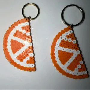 KraftedbyKailee Orange Slice Keychain/Magnet