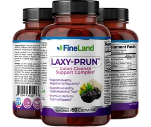 FineLand LAXY-PRUN Supports a Healthy Gastrointestinal Tract, Supports Healthy Digestion & Regularity, Premium Herbs for Optimal Support gut  health  supplement Healthcare Natural
