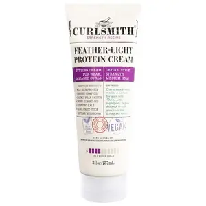 Curlsmith  Feather- Light Protein Hair Cream Vanilla Orange Solid Conditioner Bar Mini Anti-Frizz Styling Brown Super Elastic Bands Heat Spray for Perfect Day Lemon Scented Vegan Detangler Gold Lust Dry Protection growth oil dippity gel curls davines salt