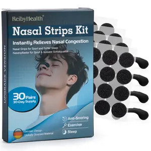 Nasal Strips for Snoring Relief, Extra Strength Nasal Dilator to Improve Breathing & Sleep Quality, Comfortable Sleep Aid anti snore device Snoring Solution Nose Strips for Breathing,Sports for Men & Women, 30 Count