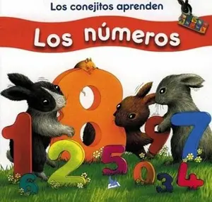 USED Book - Los conejitos aprenden Los Numeros (Little Rabbit Books) by Alan Baker (Paperback) - english