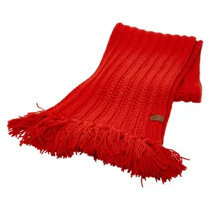 Pre-owned GUCCI Cashmere Small Leather Goods Scarf