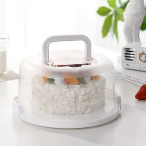 1PC Multi Functional Cake Tray With Lid And Sturdy Double-Sided Base Suitable For Tower Shaped Cake Nuts And Fruit Kitchen Tool