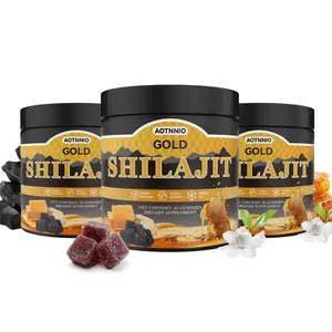 Gold Shilajit Gummies with Organic Manuka Honey | Sports & Fitness Nutrition Support | Energy & Stamina Formula | 30 Count | DealsForYouDays