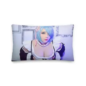 Re:Zero - Rem &amp; Ram Cosplay Pillow by JuicyJinxs