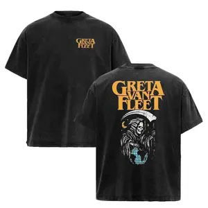 GRETA VAN FLEET LIVE IN AMSTERDAM WORLD TOUR WASHED SHIRT, metal band shirt, rock tour t-shirt, alternative band merch, trending t-shirt, 90s graphic tee, vintage graphic tee, grunge aesthetic shirt, classic rock merch