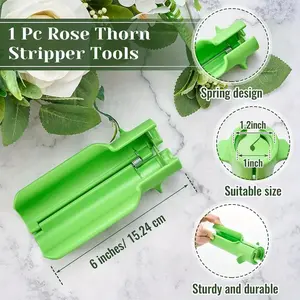 Rose Thorn Remover Tool, Leaf Peeling Tool, Flower Cleaner, Rose Pruning Shears, Garden Maintenance Tools, Efficient Gardening Accessories
