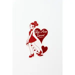 Mrs. Romantic Sticker