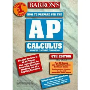 USED-Barron's Ap Calculus Advanced Placement Examination: Review of Calculus Ab and Calculus Bc (Barron's How to Prepare for Ap Calculus Advanced Placement Examination) by Shirley O. Hockett (Paperback)