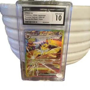 Pokemon Jolteon Ex Terastal Festival Japanese Special Art Rare #209 CGC 10.