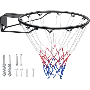 VEVOR Basketball Hoop/Rim 18, 28 32 Inchs PC Backboard, 5 - 7 ft Height Adjustable, Basketball Portable Hoop Goal, Regulation Basketball Hoop Outdoor, Teens, Adults, Basketball Court, Schools, ParksVEVOR Super Brand Day