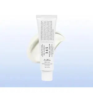Korean Vegan 345 Relief Cream, Daily Face Moisturizer for Blemish Care & Soothing Recovery Skin Care