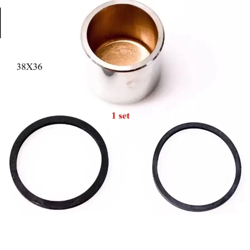 38mm x 36mm Brake Caliper Piston Kit with Seal & Dust Boot, Stainless Steel, for Motorcycle/Car