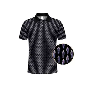 Donald Trump Dancing Polo Shirt, Funny Men’s Golf Shirt Premium Short Sleeve for Party, Outdoor and Gift for Dad