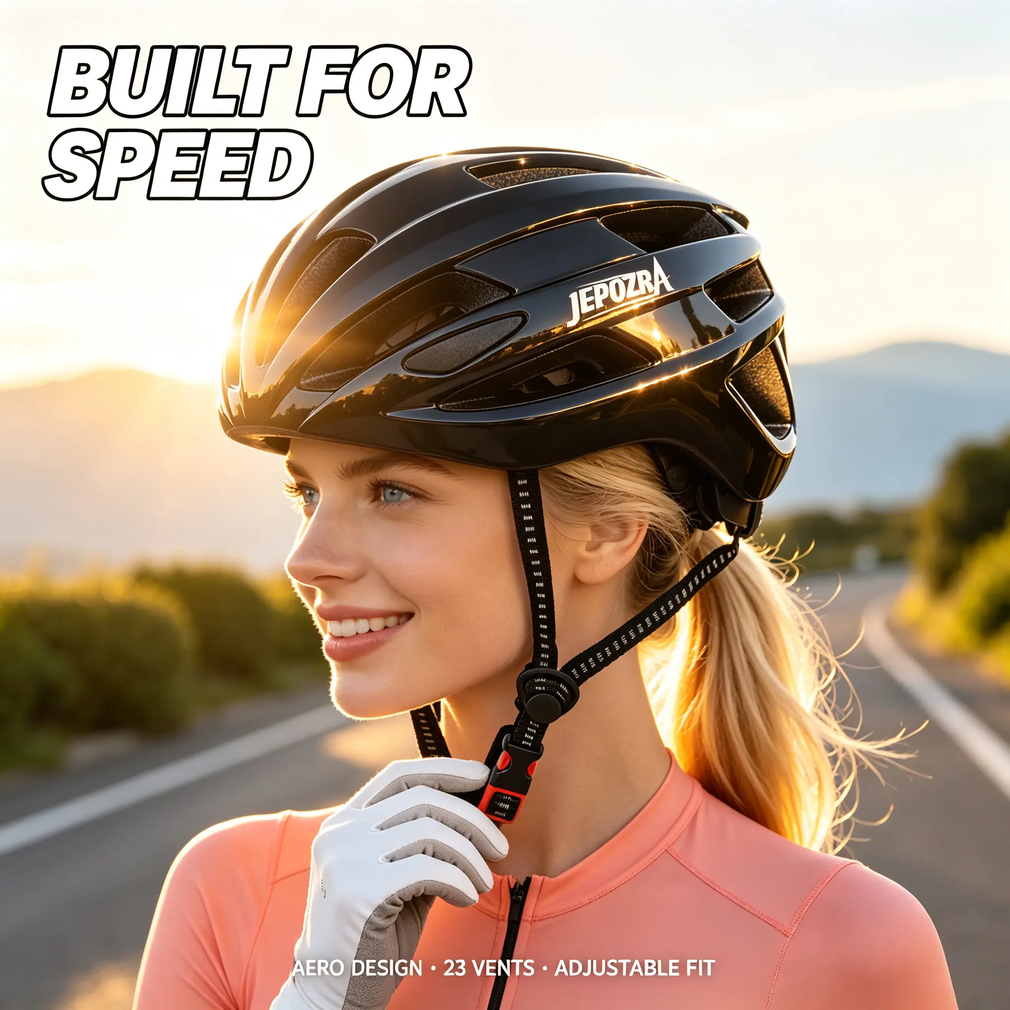 Bike Helmet for Adults, Adjustable Bike Helmet for Women and Men