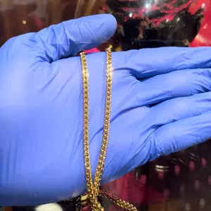 Franco Chain 14k Gold Vacuum Plated