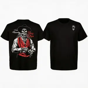 Doc Holliday Say When Old West Death Dealers Collection Tombstone Ghost Town Zombie T-Shirt,  Couple pullover sweaters, street style, soft and casual short sleeves