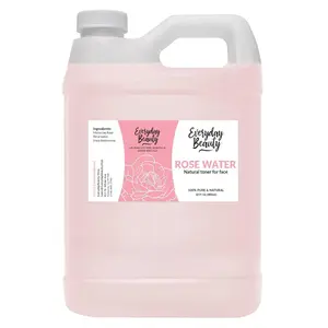 Rose Water Facial Toner - Alcohol-Free Vegan All Natural Refreshing Spray Mist for Face and Hair - Uplifts, Calming & Soothing