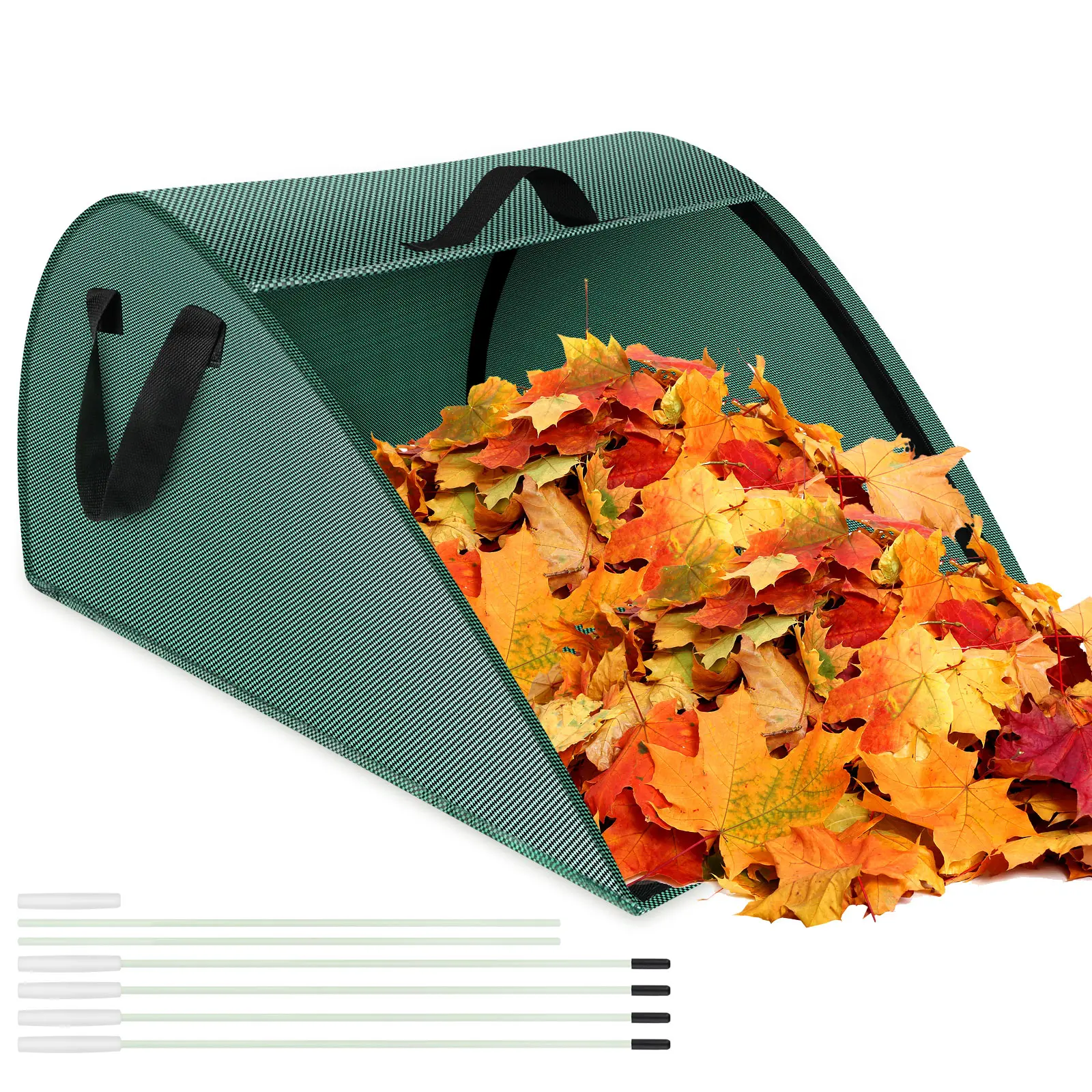 Heavy Duty Yard Leaf Bags, Reusable Garden Waste Bag for Homeowners, Wear-Resisting Lawn Debris Bags for Leaves,Grass Clippings,Lawn Trash