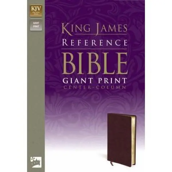 USED-King James Version Reference Bible, Giant Print, Leather Look by Zondervan (Unknown)