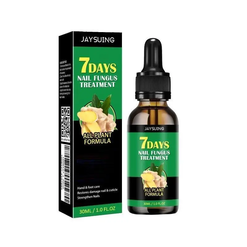 JAYSUING 7-Day Nail Fungus Treatment Ginger Foot Spray & Nail Fungus Serum - Nail Strengthener Oil with Cosmetic Nourishing Essence Plant-Based Treatment for Onychomycosis, Weak Nails & Bathroom Care Essentials Outdoorfun dealsforyou ginger brand nails