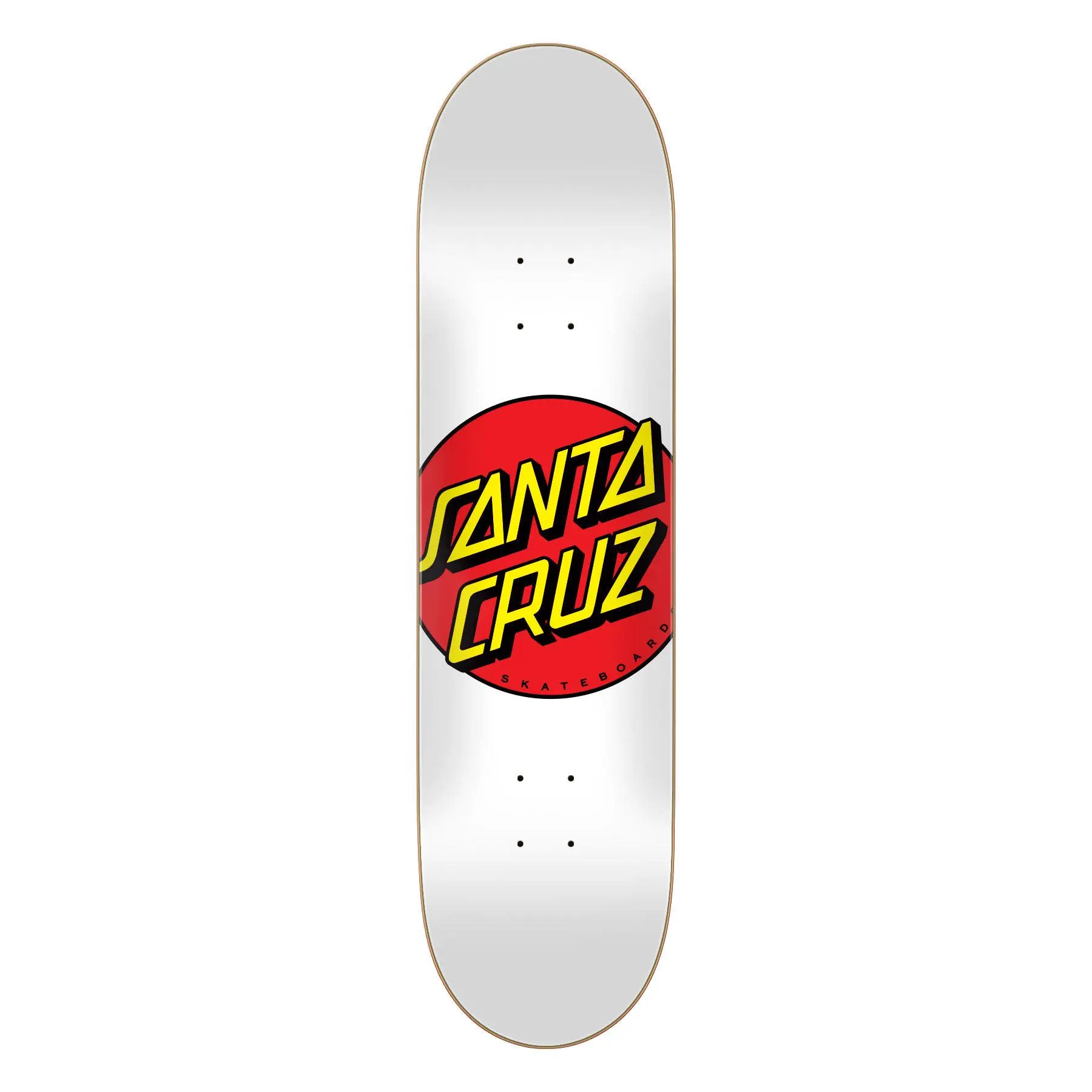 8.00in Classic Dot Santa Cruz Skateboard Deck
