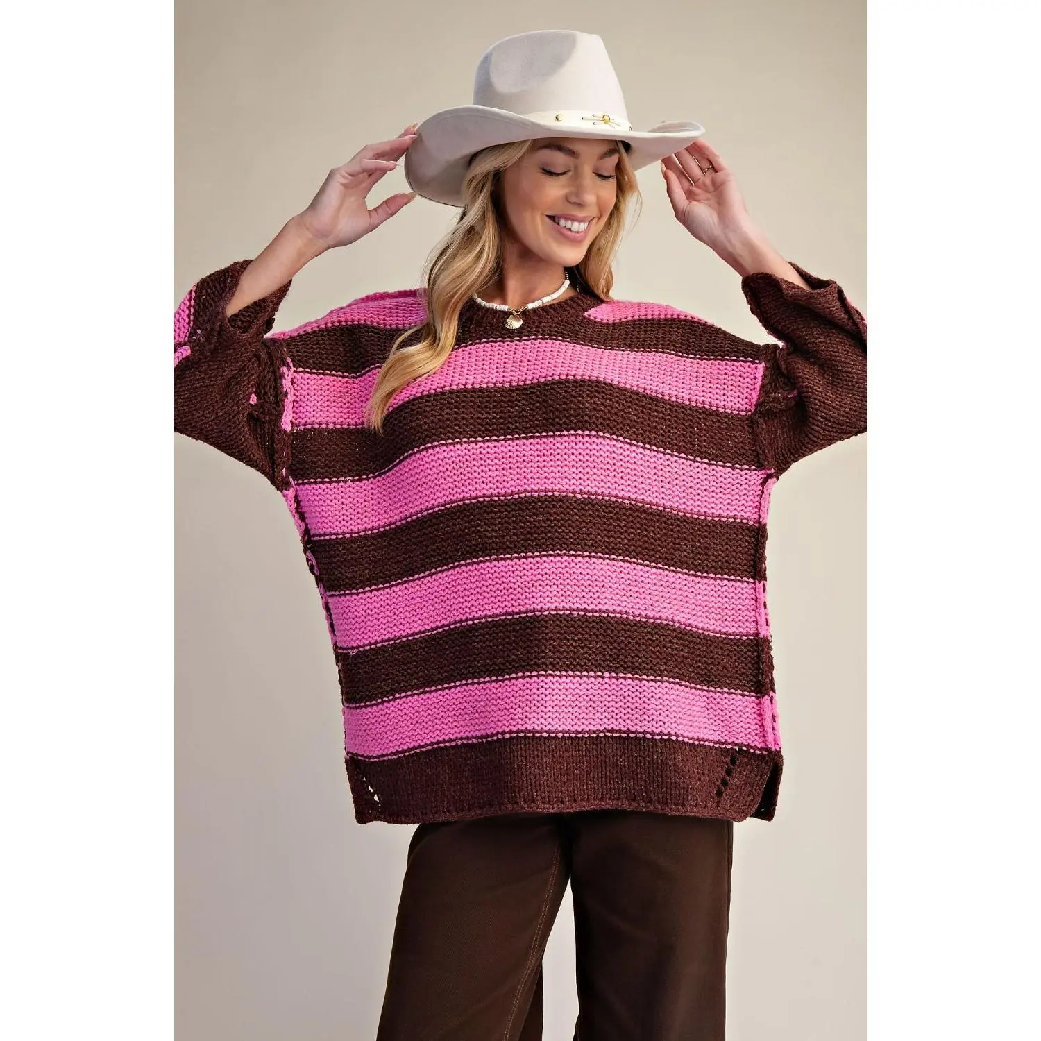Strawberry Mocha Sweater