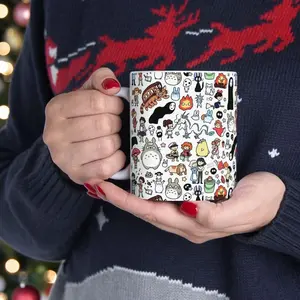 Studio Ghibli Mug Anime Coffee Cup, Kawaii Tea Mug