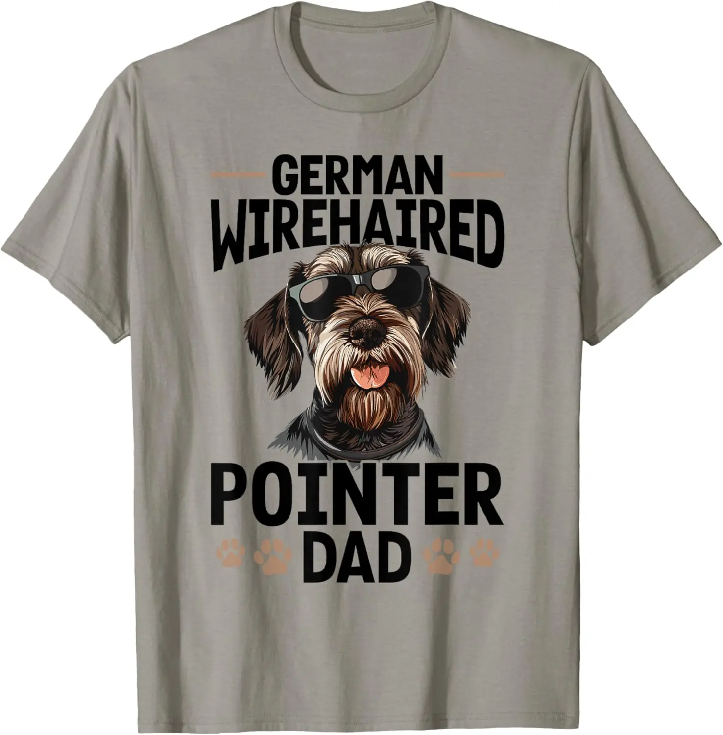 German Wirehaired Pointer Dog Breed German Wirehaired T-Shirt
