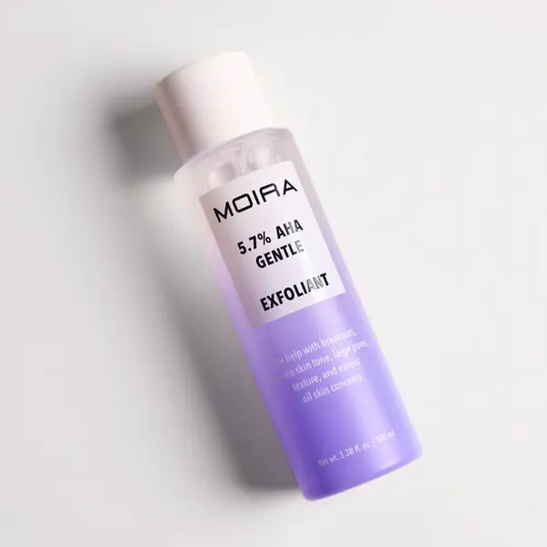 MOIRA 5.7% AHA Gentle Exfoliant Toner for Oil Control, Pore Care & Smoother Skin Texture