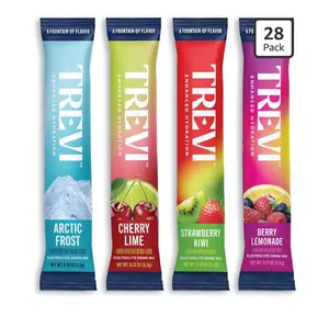 Sugar Free Electrolytes - Drink Mix Hydration Powder Packets - 28 Count - Favorites Variety Pack - Cherry Lime, Strawberry Kiwi, Berry Lemonade, Arctic Frost