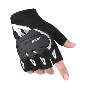 Gym Gloves, Half-Finger Breathable Workout Gloves for Men Women, Padded Weigh