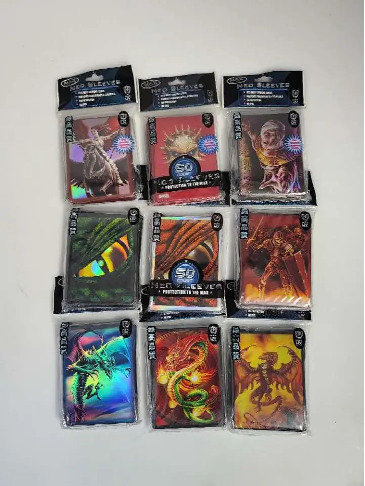 Vintage Max Protection Neo/Alpha Trading Card Sleeves with Max UV Armor  Standard Size - Pack of 50 - TikTok Shop