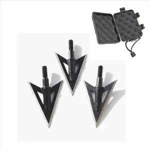 12-piece arrowhead set + 1-piece arrowhead case Enhance archery accuracy Compatible with recurve and compound bows Suitable for both professionals and beginners